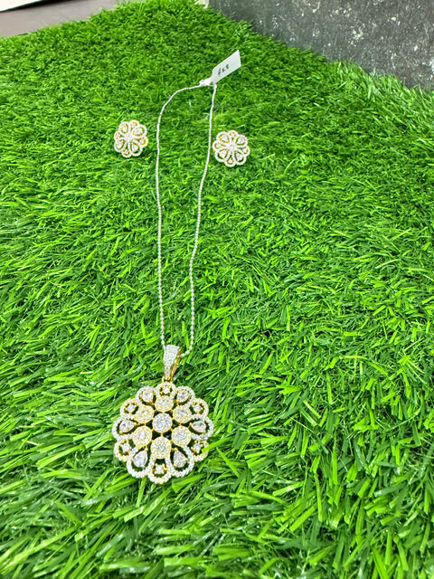 CZ Necklace Set