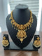 One Gram Gold Nakshi Lakshmi Ganesha Necklace Set