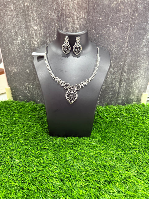 CZ Necklace Set