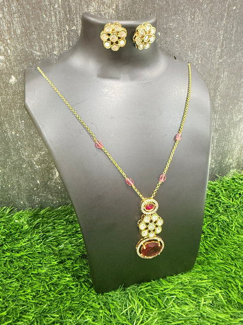 CZ Necklace Set