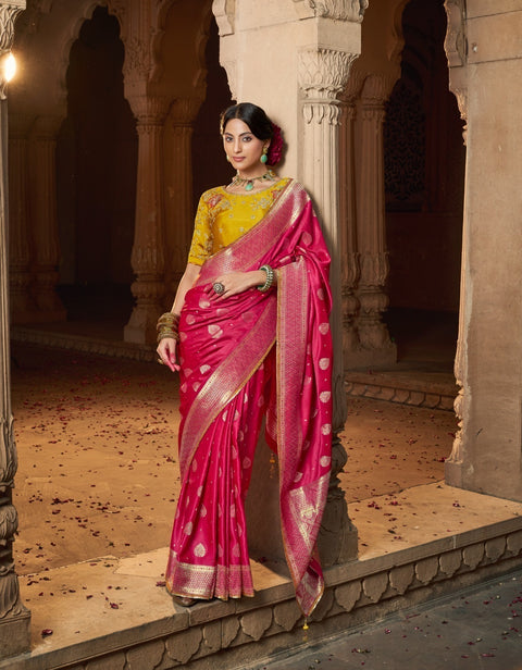 Banaras Munga silk saree