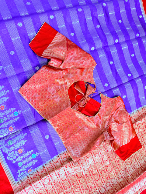 Semi Katan silk saree