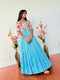 Teens 10-15 yrs - Trendy Tissue Long Gown