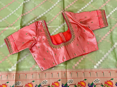 Tissue Kota silk saree