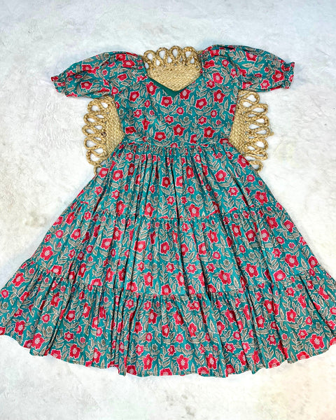 Soft Cotton Printed Frock Dress