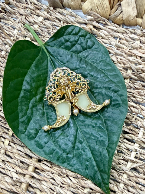 Pure 925 Silver CZ Puligoru Pendant