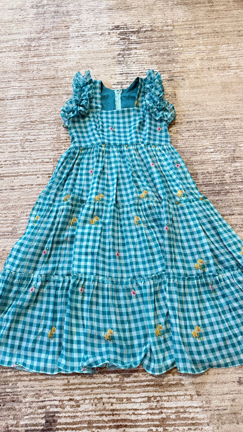 Mul Chanderi Frock / Dress