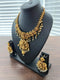 One Gram Gold Nakshi Lakshmi Ganesha Necklace Set