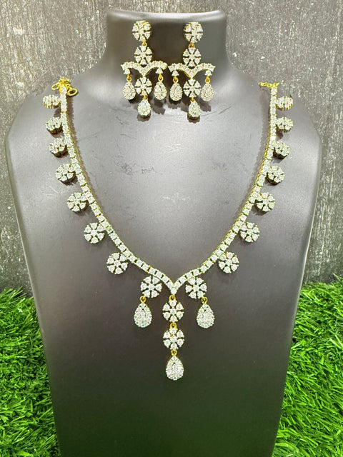 CZ Necklace Set