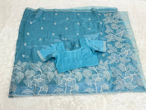Premium Organza Cocktail Saree