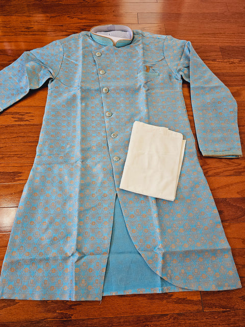 Indo Western Banaras Brocade Men’s Kurta set