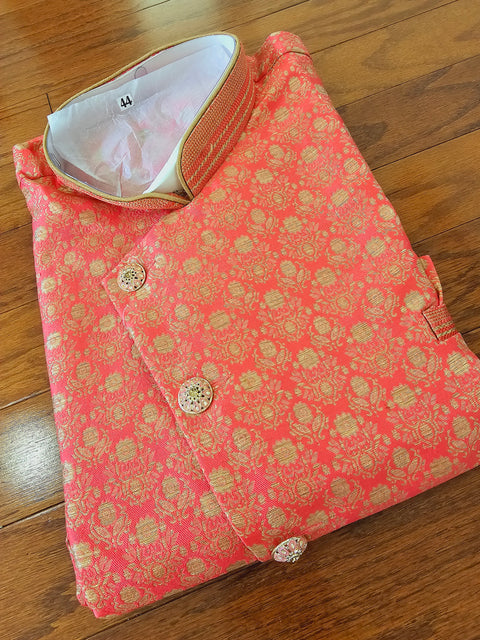 Indo Western Banaras Brocade Men’s Kurta set