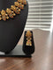 One Gram Gold Nakshi Lakshmi Necklace Set