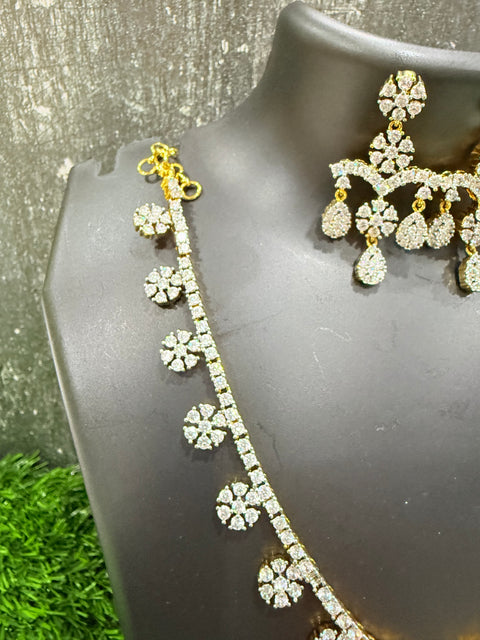 CZ Necklace Set