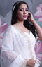 Organza Gown with Dupatta