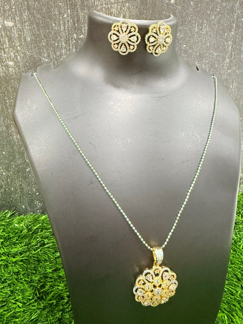 CZ Necklace Set
