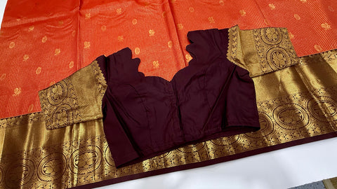 Premium Semi Gadwal silk saree