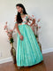 Teens 10-15 yrs - Trendy Tissue Long Gown