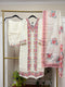 Chanderi Hakoba Kurti Pant Dupatta Set