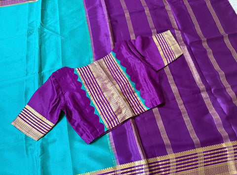 Pure Mysore Crepe Silk Saree