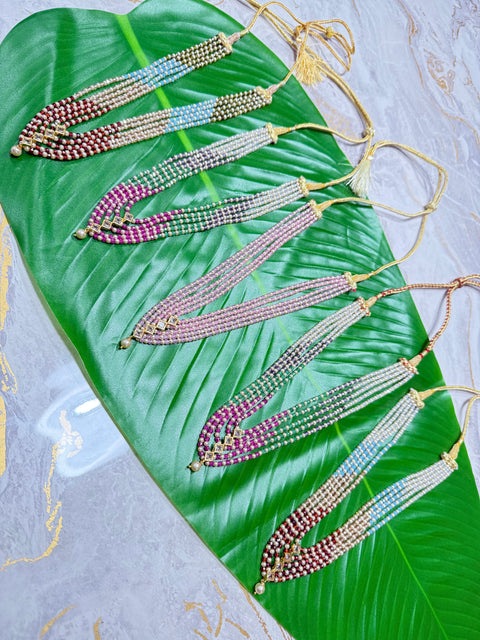 Pure 925 Silver CZ Beads Necklace