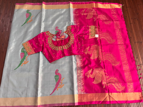 Pure Soft Silk Light Weight Pattu Saree