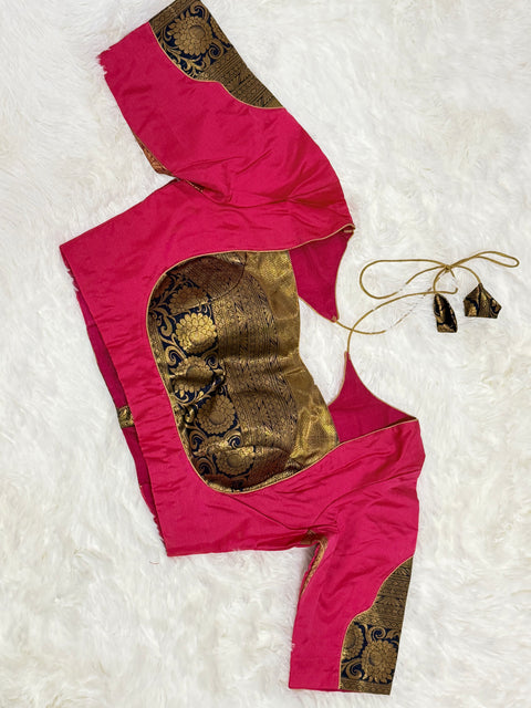 Teen/Adult Medium - Semi Gadwal Pattu Lehanga Set
