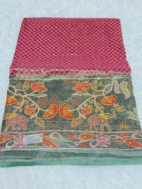 Kora Tissue Silk Saree