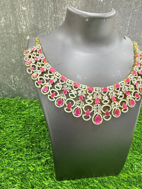 CZ Necklace Set