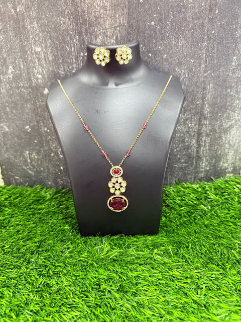 CZ Necklace Set