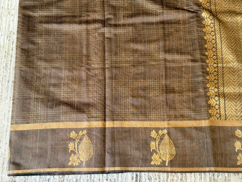 Pure Jute Pattu Saree