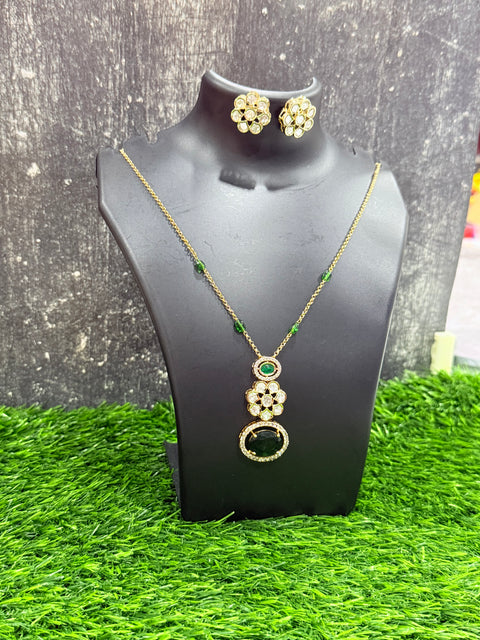 CZ Necklace Set