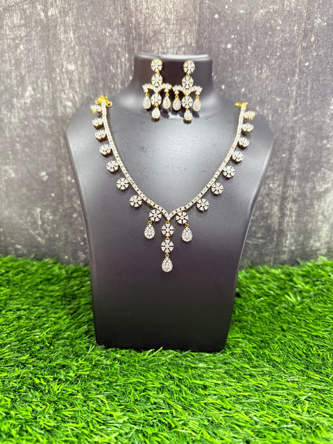 CZ Necklace Set