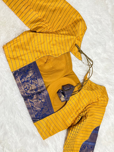 Teen/Adult Medium - Semi Gadwal Pattu Lehanga Set