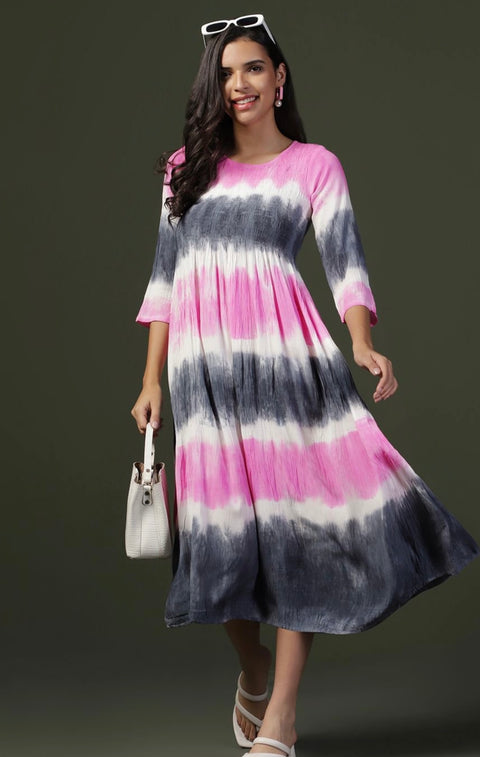 Tie and Dye Dress