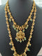 One Gram Gold Nakshi Lakshmi Combo Necklace Set