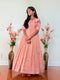 9-10 yrs - Trendy Tissue Long Gown with Shrug