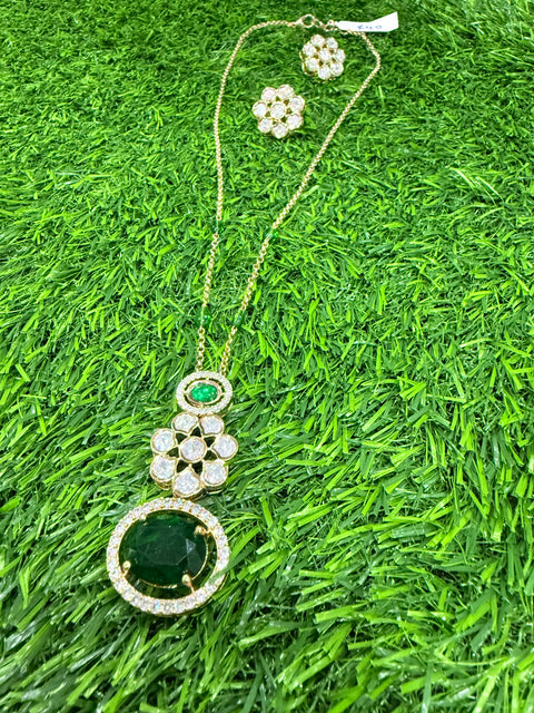CZ Necklace Set