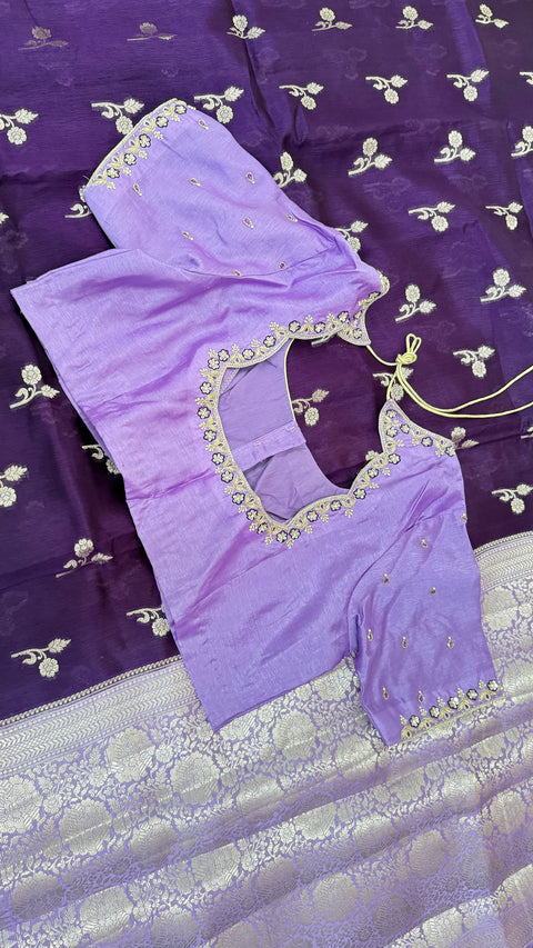 Green Mango Pattu Silk Saree