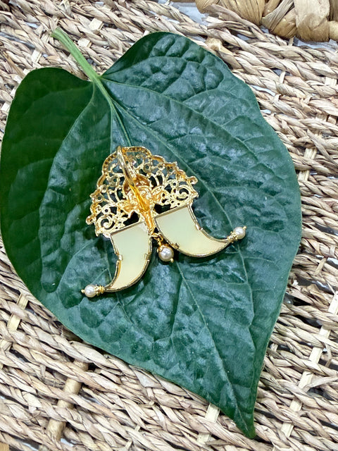 Pure 925 Silver CZ Puligoru Pendant