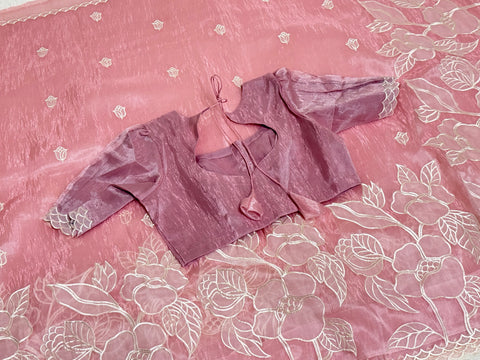 Premium Organza Cocktail Saree