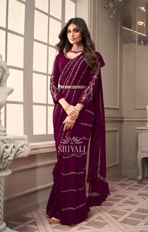 Ready to Wear Saree with Blouse