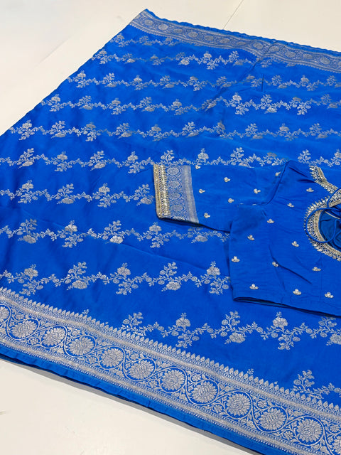 Banaras Mushru Silk Saree