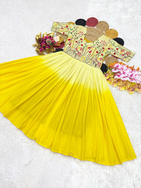 Mul Mul Cotton Frock Dress