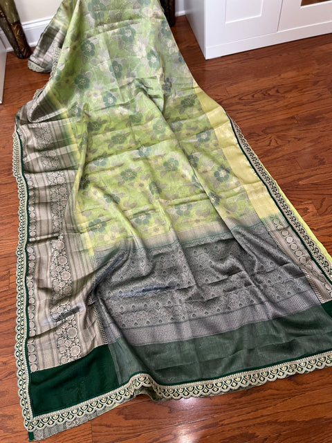 2 for $100 - Banaras Warm Silk Saree
