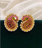 Pachi Kundan Jadau Stud Earrings