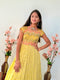 9-10 yrs - Trendy Tissue Long Gown