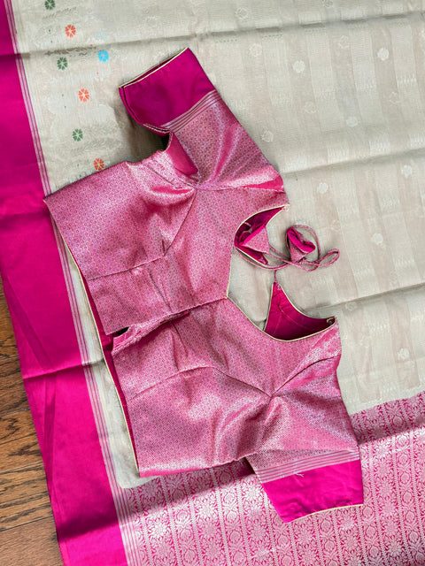 Semi Katan silk saree