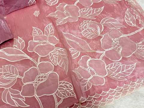 Premium Organza Cocktail Saree