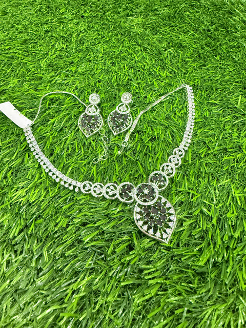 CZ Necklace Set